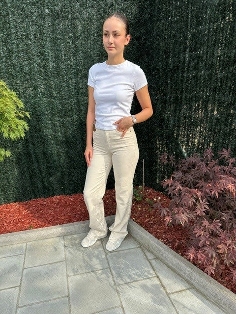 Pantalon léger beige
